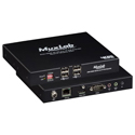 Photo of MuxLab 500800-RX 4K/60 KVM HDMI over IP PoE Receiver