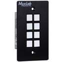MuxLab 500816-IP-V2 8 Button IP POE Control Panel