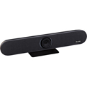 MuxLab 500820 MuxMeet All-In-One Webcam Video UHD 4K Conferencing Bar w/ Camera