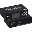 MuxLab 500830-V2 4K60 HDMI 2.0/12G-SDI Test Signal Generator