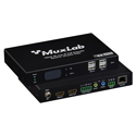 Photo of MuxLab 500850 KVM HDMI Over IP PoE Receiver Deluxe - 4K/30