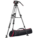 Photo of Manfrotto MVK509TWINFCUS 509 Video Head with 645 Fast Twin Carbon Tripod