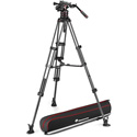 Photo of Manfrotto MVK612TWINMCUS Nitrotech 612 & Carbon Fiber Twin Leg Tripod with Mid-Level Spreader