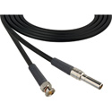 Photo of Laird Canare L-4CFB Mid-Size Patch Plug Male Mini-WECO Equivalent to BNC Video Patch Cable - 5 Foot Black