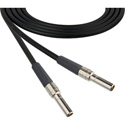 Photo of Laird MVP-MVP-BK12 Canare L-4CFB Mid-Size Mini-WECO Equivalent Video Patch Plug Male to Male Patch Cable - 1 Foot Black