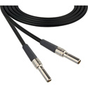 Photo of Laird MVP-MVP-BK24 Canare L-4CFB Mid-Size Mini-WECO Equivalent Video Patch Plug Male to Male Patch Cable - 2 Foot Black