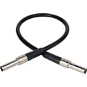 Canare MVPC001F 75 Ohm Mid Size Video Patch Cord 1ft - Black