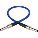 Photo of Canare MVPC001FBE 75 Ohm Mid Size Video Patch Cord 1ft - Blue