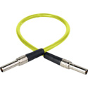 Photo of Canare MVPC002FYW 75 Ohm Mid Size Video Patch Cord 2ft - Yellow