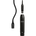 Shure MX202B/S Supercardioid Microflex Overhead Microphone (Blk) w/ 3 Pin XLR Inline Preamp & R184B Cartridge