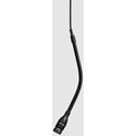 Photo of Shure MX202BP/C Microflex Overhead Cardiod Mic w/ Plate Mount Preamp - Screw Terminals Black