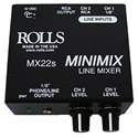 Rolls MX22s Mini Mix 2-Channel Line Mixer