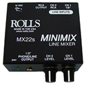 Photo of Rolls MX22s Mini Mix 2-Channel Line Mixer