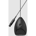 Shure MX391-C Black Cardioid Microflex Boundary Microphone With Interchangeable Cartridges & In-line Preamp.
