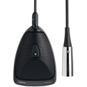 Shure MX393/O Omnidirectional Surface-Mount Microphone (Black)