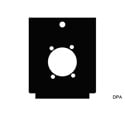 Mystery DPA TC Series Panel - 1 Each NEUTRIK D or 1 Each SwitchCraft D3F