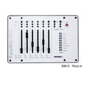 Photo of Mystery EM12-Route In DSP Control Surface - 6 Physical (12 Virtual) Motorized Faders Includes Customized Overlay