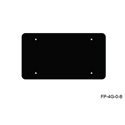 Photo of Mystery FP-4G-0-B 4-Gang Black Wall Panel Blank