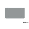 Mystery FP-4G-0-S 4-Gang Stainless Wall Panel Blank