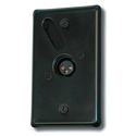 Photo of Mystery RPF50F Black Wallplate with Female 3 Pin XLR