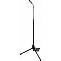 Sennheiser 60cm High Mic Stand With XLRF Connector Wired At Top and XLRM Bottom