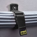 Photo of Seam T N-07-G10-BK One Inch Wide CinchStrap with End Grommet - Black - 10 Pk