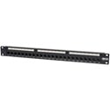 Photo of Tripp Lite N254-024 24-Port Cat6 Wall-Mount Feed-through Patch Panel