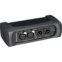 Photo of Neutrik NA2-IO-DPRO Bi-Directional Dante Audio Interface/Breakout Box 2-In 2-Out