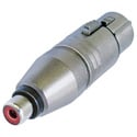 NEUTRIK NA2FPMF 3 Pole XLR Female to RCA Female Audio Adapter