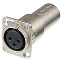 NEUTRIK NA3FDM D Series 3 Pin XLR-F to XLR-M Feedthrough Panel Mount