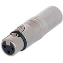 NEUTRIK NA3FM 3 pole XLR Male - 3 pole XLR Female Wired Extension Adapter