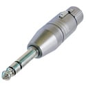 Neutrik NA3FP 3 Pin XLR Female to TRS 1/4 Inch Plug