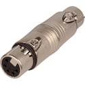 Neutrik NA5FF 5 Pin XLR Female to Female Adapter - Wired
