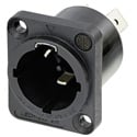 Neutrik NAC3MPX-WOT-TOP Receptacle - powerCON TRUE1 TOP - Male - Power in - 1/4in Flat Tab Terminals - without Tang - IP