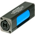 Photo of Neutrik NAO2S-H1W-A opticalCON DUO LC Duplex Singlemode SMPTE Compatible Coupler - IP65 - Blue