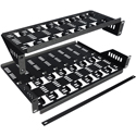 Photo of Cabletronix CT-8PK-H256 Multi Unit Shelf for (8) DIRECTV H25 or H26K Satellite Receivers - Pair
