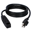 Photo of 3-Outlet 3-Prong 6ft Power Extension Cord