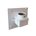 Photo of Nigel B NB-PMA-W Pole Mount Back Plate for Pole Mounting the Nigel B NB-AVCB-W - White