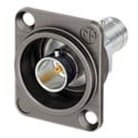 NEUTRIK NBB75DFIX Isolated UHD BNC Feedthrough Chassis Connector