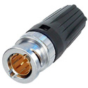 NEUTRIK NBNC75BLP7 Push Pull BNC .7mm fits Canare LV-61S Belden 8241 & RG-59B/U