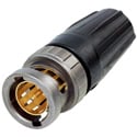 Neutrik NBNC75BTU11X rearTWIST UHD BNC Connector- Low Return Loss Values For 4K and 8K Signals.