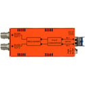 Multidyne NBX-2RX-3G-LC 3G/HD/SD-SDI Dual Fiber Optic Receiver with LC Connectors - up to 6.2 Miles/10km