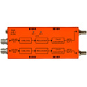 MultiDyne NBX-2TX-12G-ST 12G-SDI Dual Fiber Optic Transmitter with ST Connectors