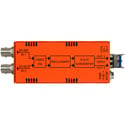 Multidyne NBX-2TX-3G-LC 3G/HD/SD-SDI Dual Fiber Optic Transmitter with LC Connectors - up to 6.2 Miles/10km