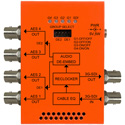 Multidyne NBX-DE-4AES-3G 3G/HD/SD-SDI Audio Demultiplexer with 4 AES/EBU Outputs