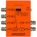 Multidyne NBX-EM-4AES-3G 3G/HD/SD-SDI Audio Multiplexer with 4 AES/EBU Inputs