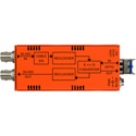 Multidyne NBX-TRX-3G-LC 3G/HD/SD-SDI Fiber Optic Transceiver with LC Connectors - up to 6.2 Miles/10km