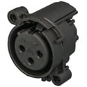 Photo of NEUTRIK NC3FAH-0 Female 3 Pole Horizontal PCB Mount XLR Receptacle