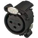 Photo of NEUTRIK NC3FAH2 Female 3 Pole Horizontal PCB Mount XLR Receptacle