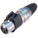 Photo of Neutrik NC3FX-HD Heavy Duty Water Resistant 3-Pin Female XLR Connector